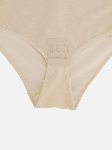 Crossover Steel Boned Bodysuit