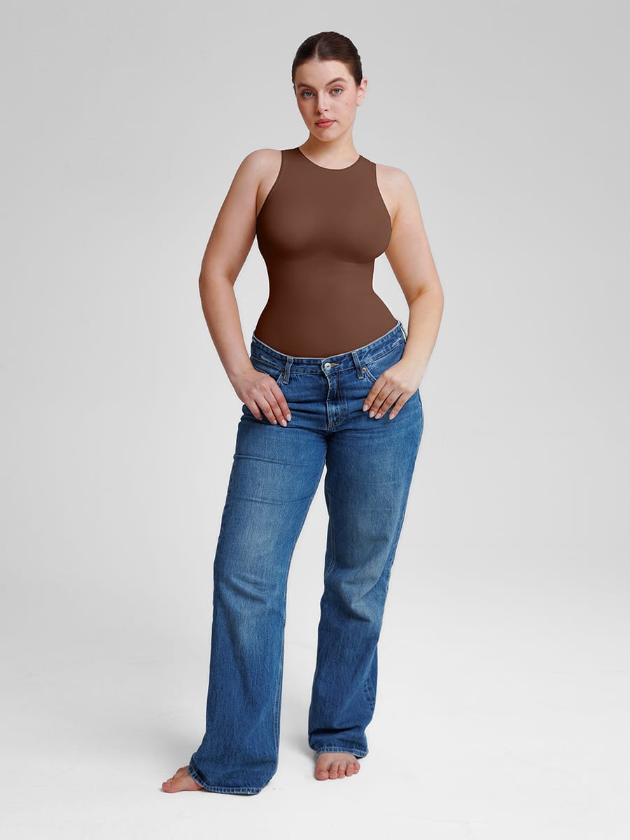 Eco Recycled Crew Neck Bodysuit