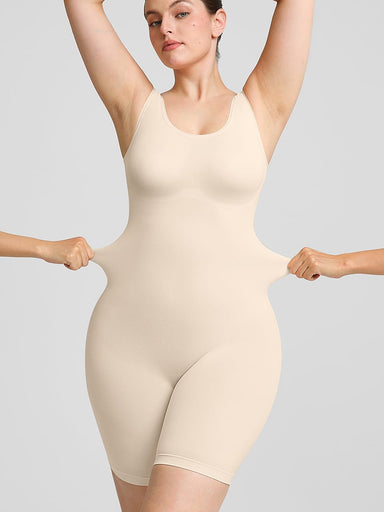 Eco-Comfort Mid-Thigh Bodysuit