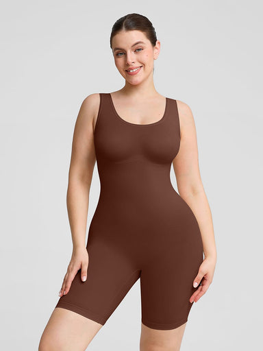 Eco-Comfort Mid-Thigh Bodysuit