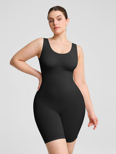 Eco-Comfort Mid-Thigh Bodysuit