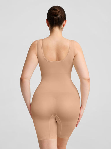 Eco-Comfort Mid-Thigh Bodysuit