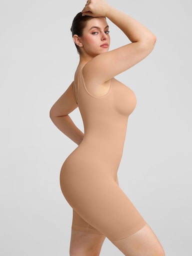 Eco-Comfort Mid-Thigh Bodysuit