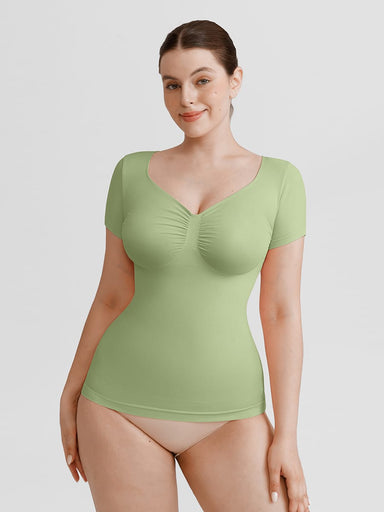 Ruched Bust Shaping Top