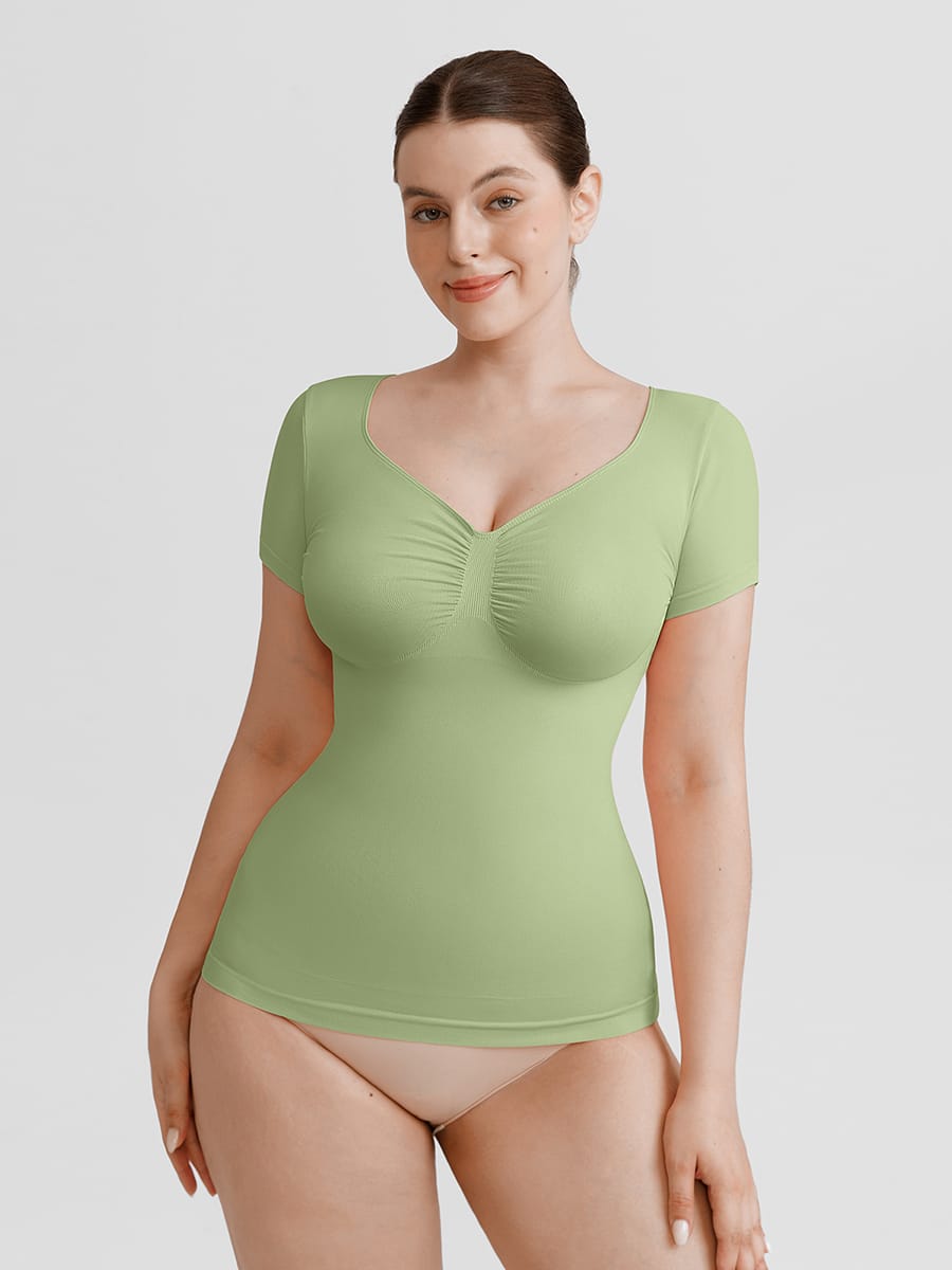 Ruched Bust Shaping Top