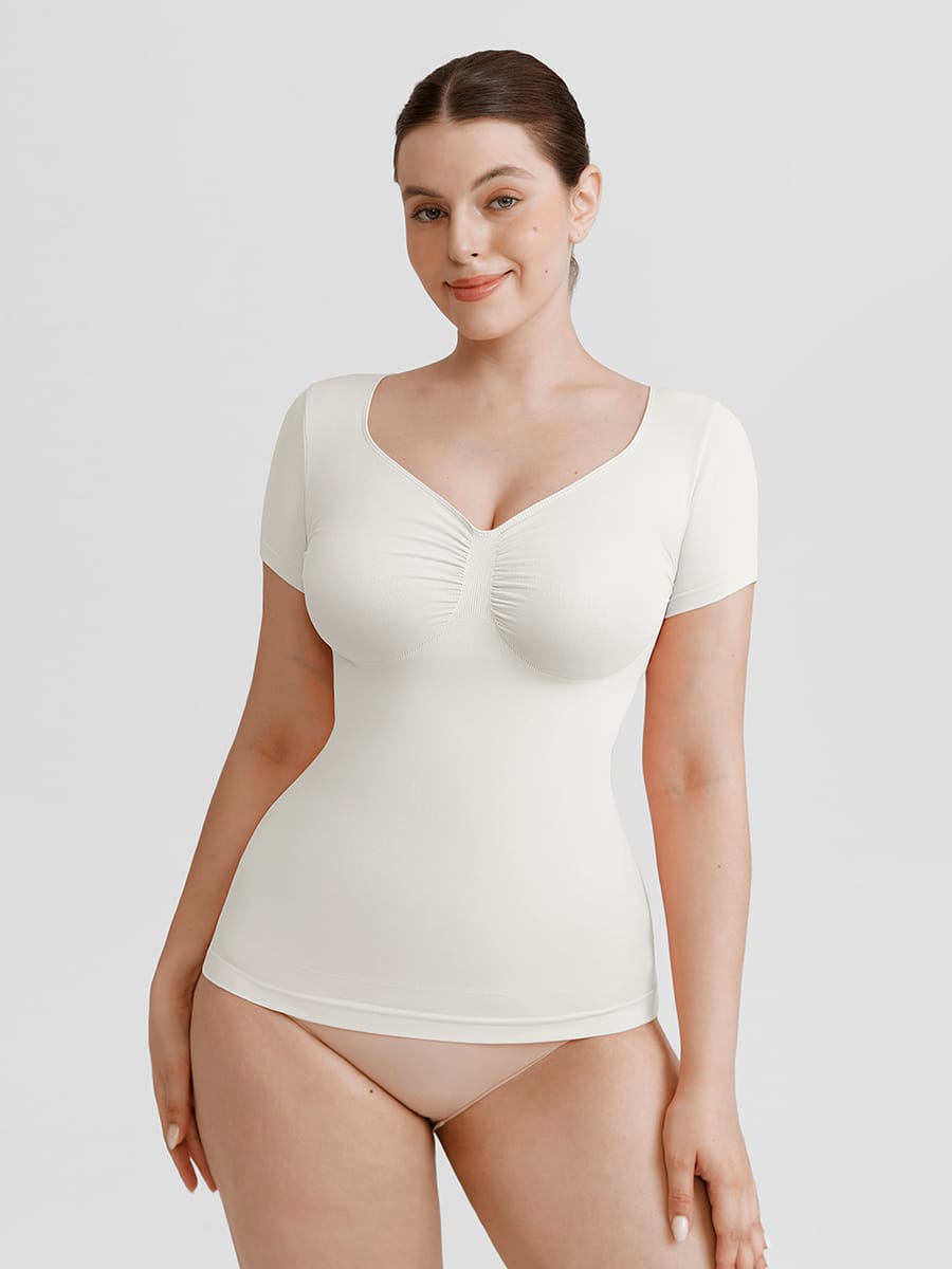 Ruched Bust Shaping Top