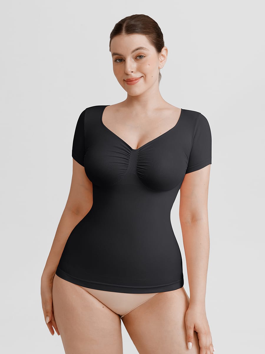 Ruched Bust Shaping Top