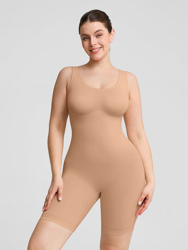 Eco-Comfort Mid-Thigh Bodysuit