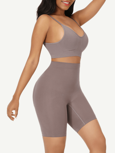 No-Slip High-Waist Shaping Shorts