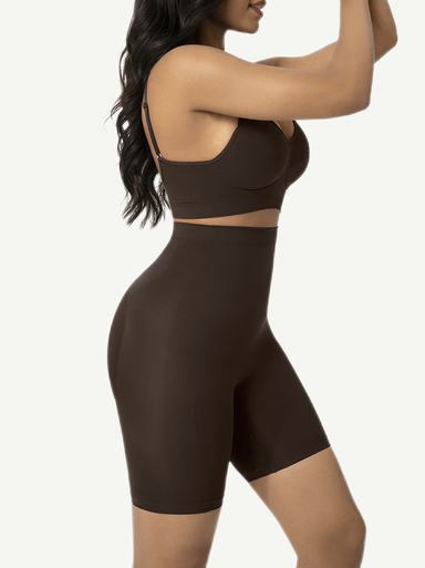 No-Slip High-Waist Shaping Shorts