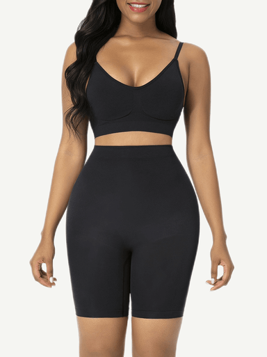 No-Slip High-Waist Shaping Shorts