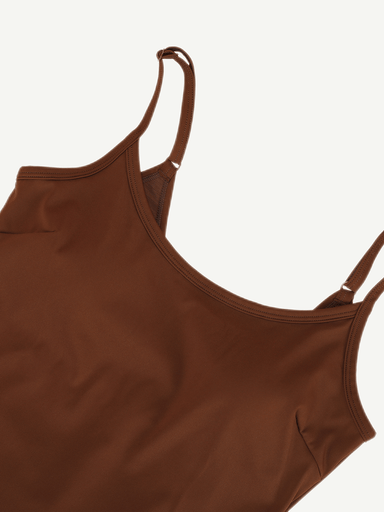 Breathable Mid-Thigh Shaping Romper