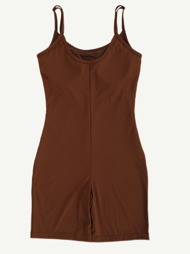 Breathable Mid-Thigh Shaping Romper