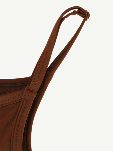 Breathable Mid-Thigh Shaping Romper