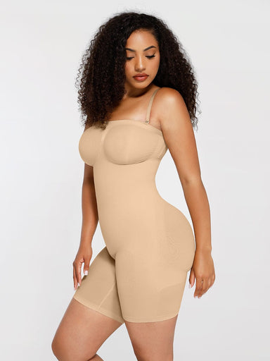 Strapless Butt-Lifting Body Shaper