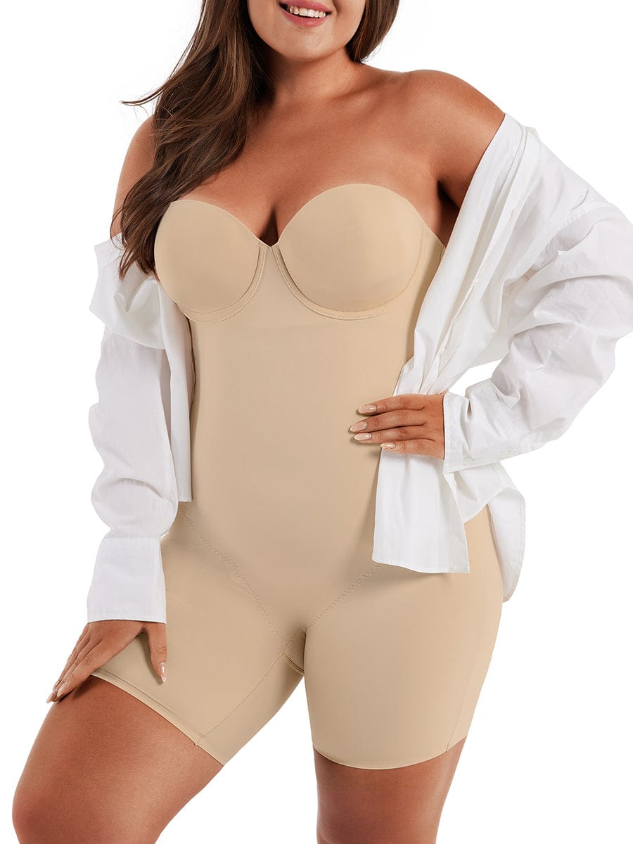 Underwire Push-Up Shaping Bodysuit