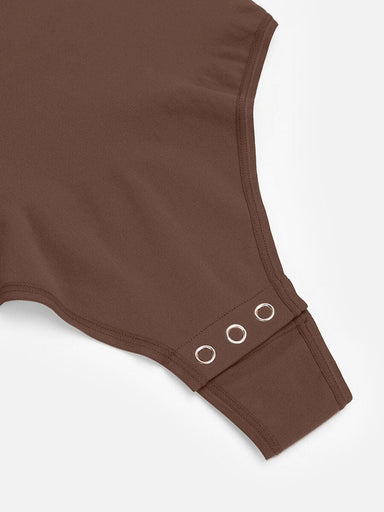 Long-Sleeve Chest Support Bodysuit