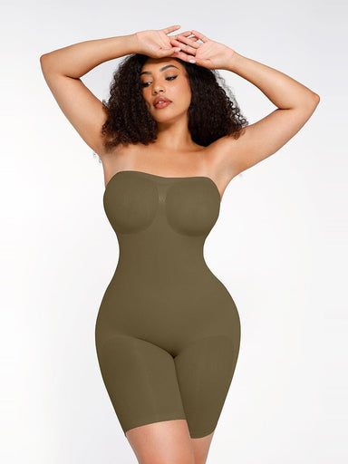 Strapless Convertible Butt Lifter Shorts