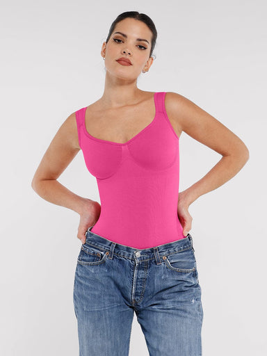 Diamond Neck Shaping Bodysuit