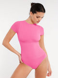 Silky Round Neck Bodysuit