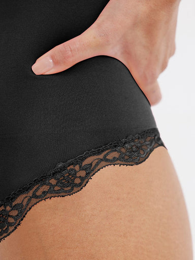 Lace Trim Cami Bodysuit