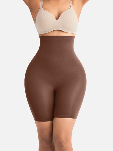 Buckle Strap Waist Trimmer Shorts