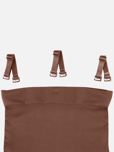 Buckle Strap Waist Trimmer Shorts