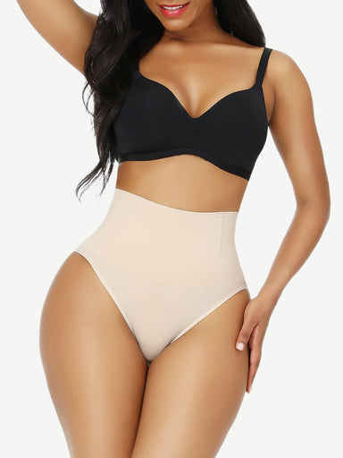 Spiral Boned High Waist Panty