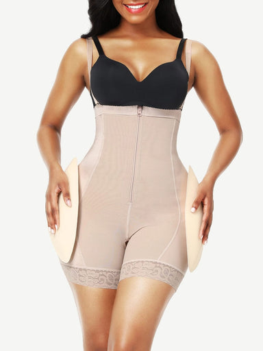 Removable Pad Butt Lifter Shorts
