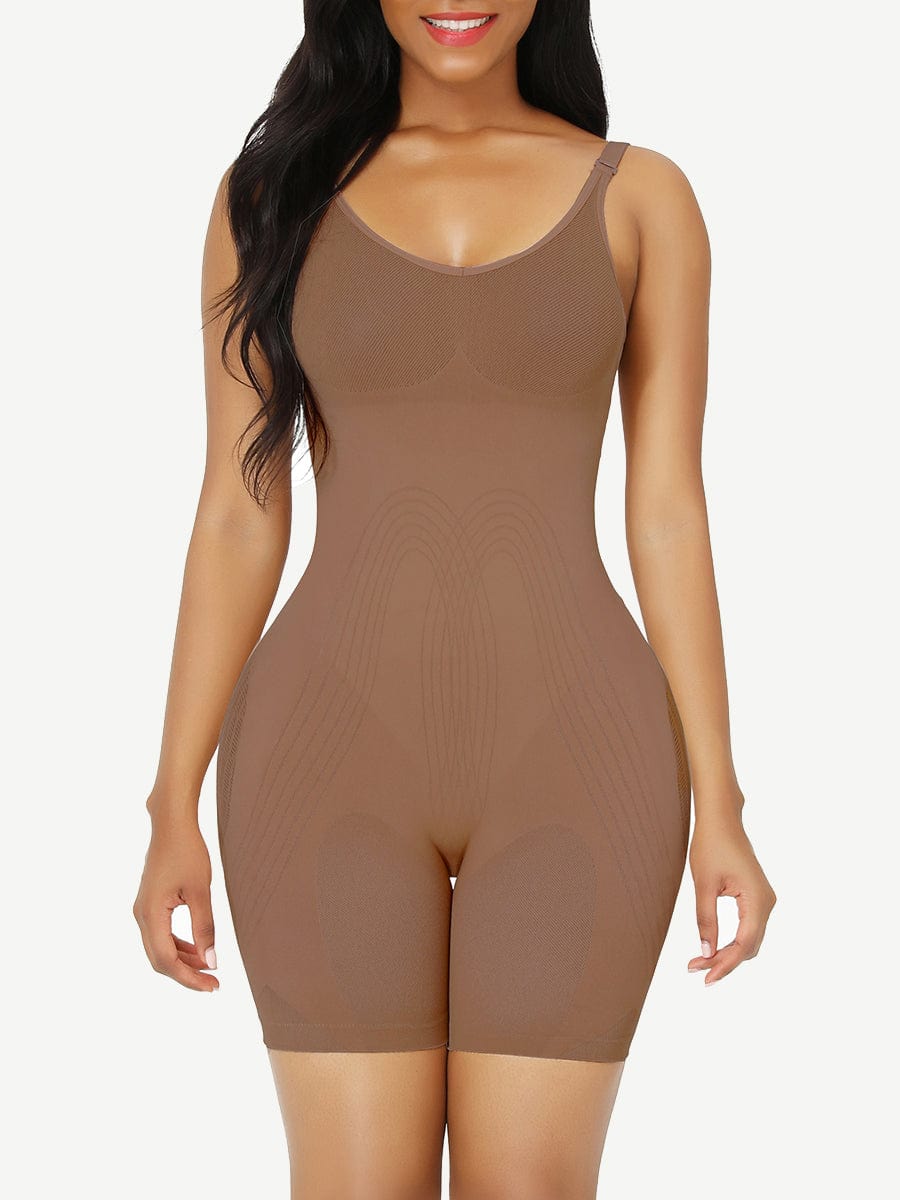 Open-Back Mesh Butt Bodysuit