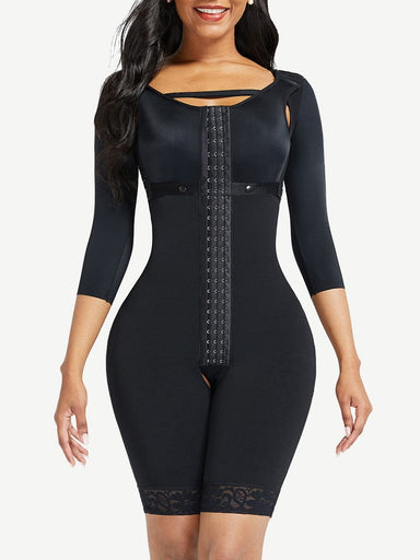 Sleeved Hourglass Body Shaper