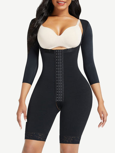 Sleeved Hourglass Body Shaper