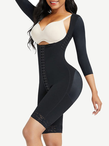 Sleeved Hourglass Body Shaper