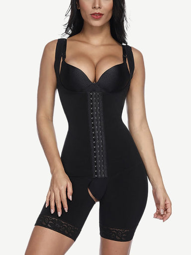 Three-Hook Compression Body Shaper