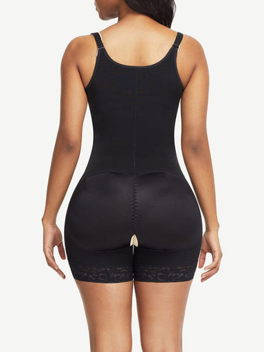 Under bust Zip Front Body Shaper