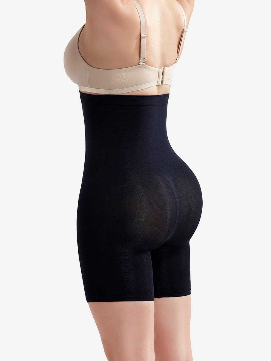 Buckle Strap Waist Trimmer Shorts