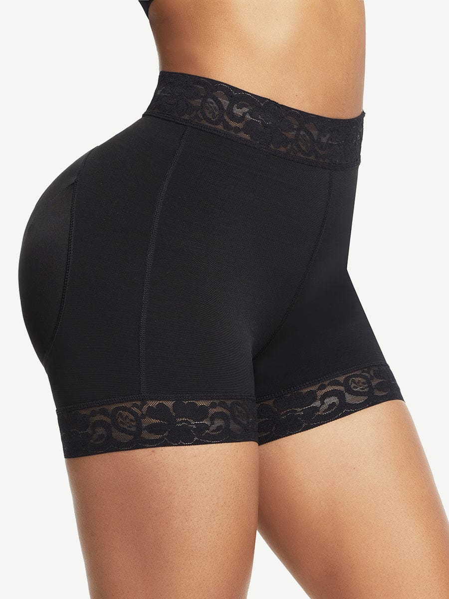 Lace Trim Butt Enhancer Panty
