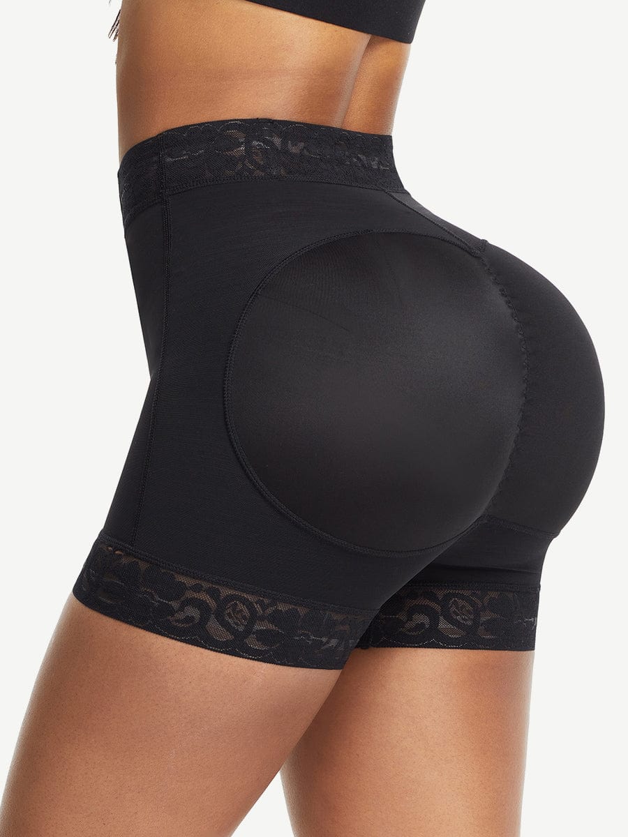 Lace Trim Butt Enhancer Panty