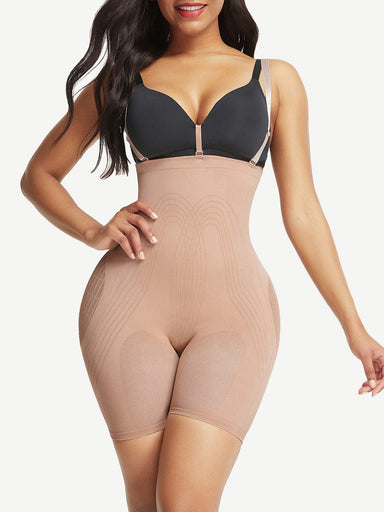 Seamless High-Waist Butt Lifter Shorts