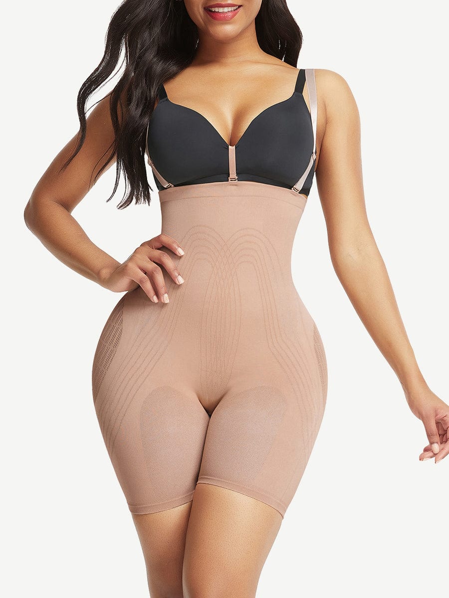 Seamless High-Waist Butt Lifter Shorts
