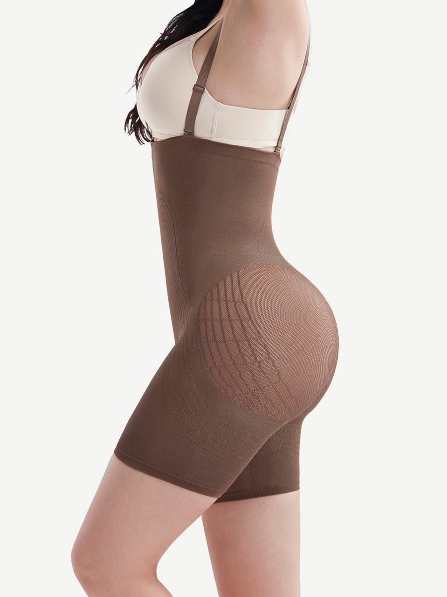 Seamless High-Waist Butt Lifter Shorts