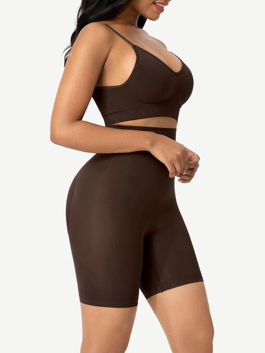 No-Slip High-Waist Shaping Shorts
