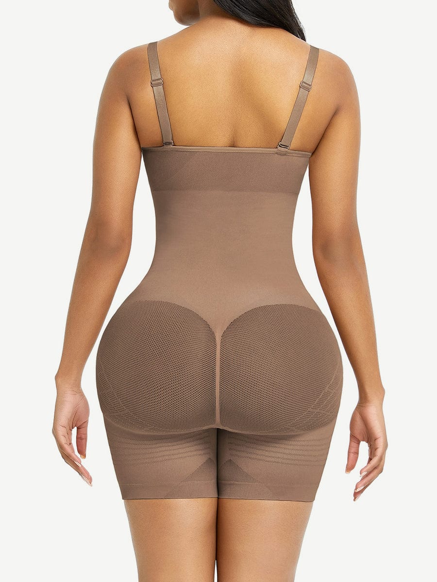 Seamless Mesh Butt Bodysuit
