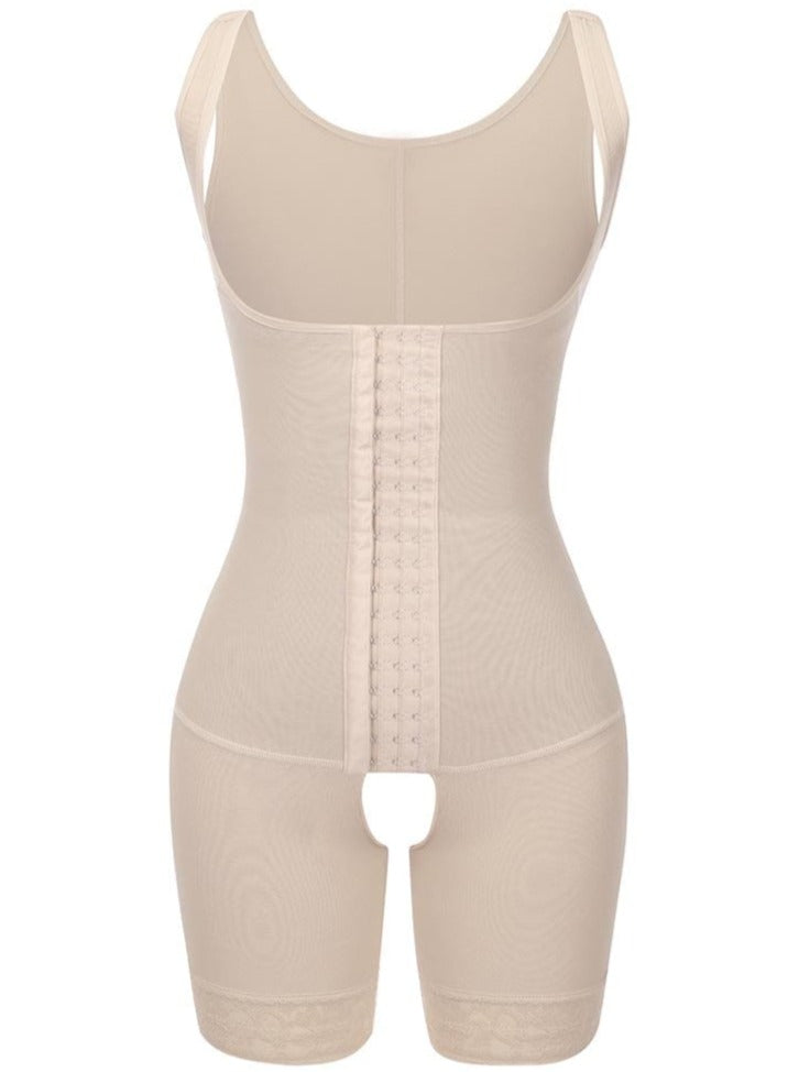 Three-Hook Compression Body Shaper