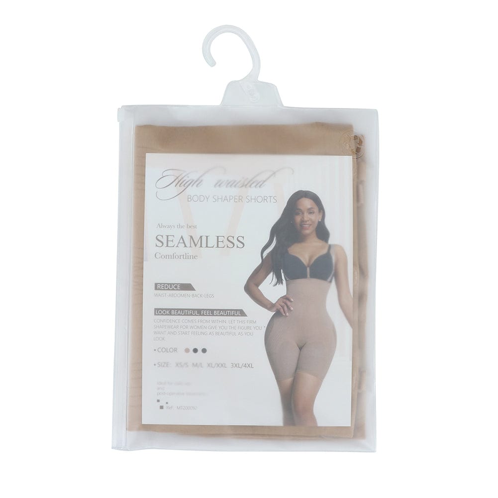 Seamless High-Waist Butt Lifter Shorts
