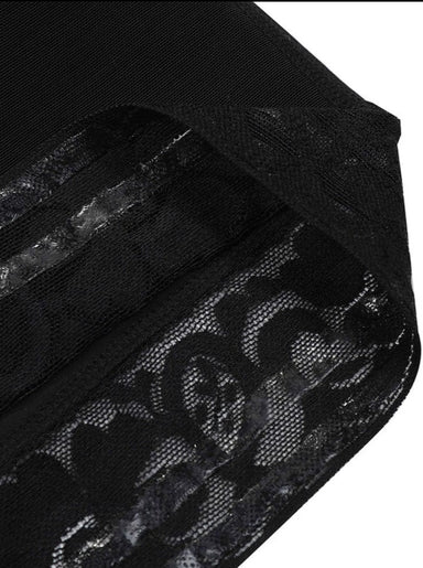 Under bust Zip Front Body Shaper