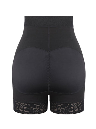Front Zip Butt Lifter Shorts