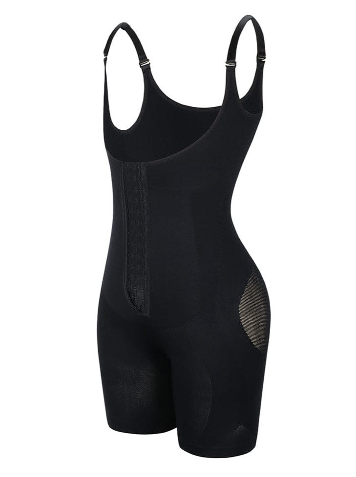 Open-Bust Mesh Body Shaper