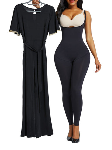 Open-Bust Full Body Shaper