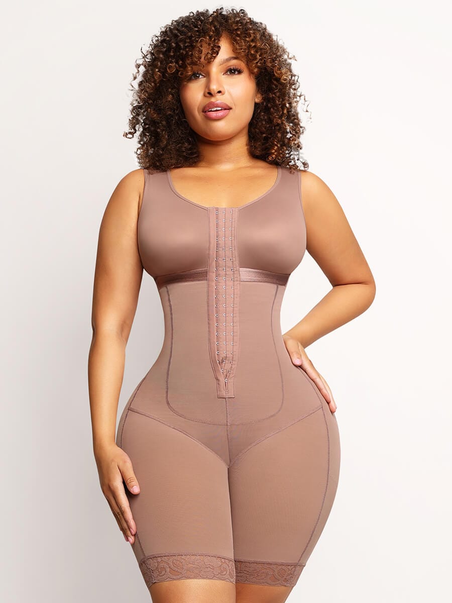 Side Zip Detachable Strap Bodysuit